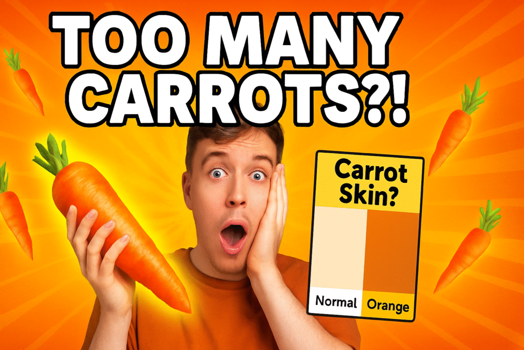 How Eating Carrots Every Day Can Change the Color of Your Skin ?