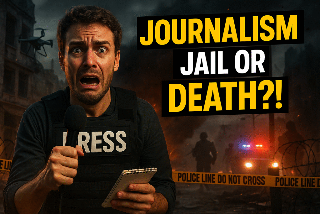 You Won’t Believe How Dangerous It Is to Be a Journalist in Some Countries 📰⚠️