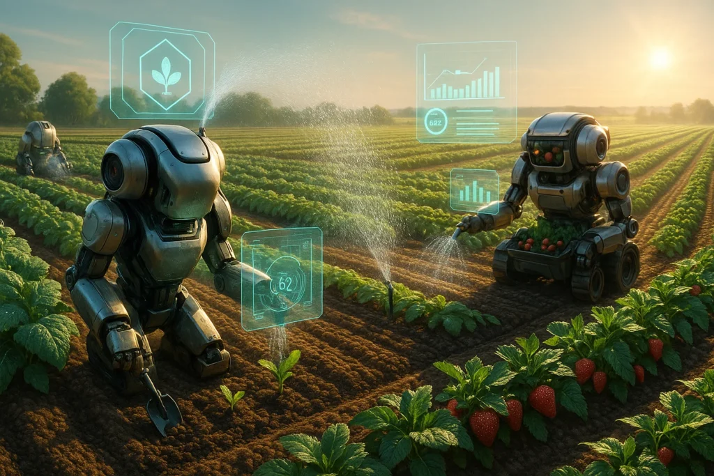 What If Robots Could Help Farmers Plant, Water, and Harvest Crops Faster and Easily