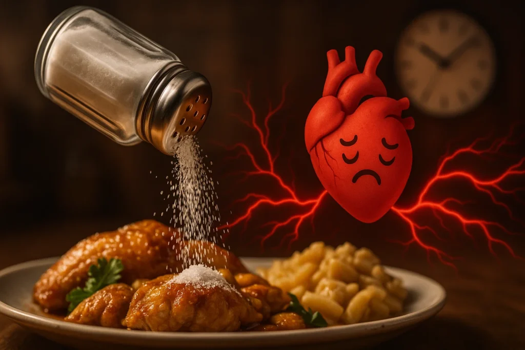 What Happens When You Eat Too Much Salt Daily And How It Affects Blood Pressure