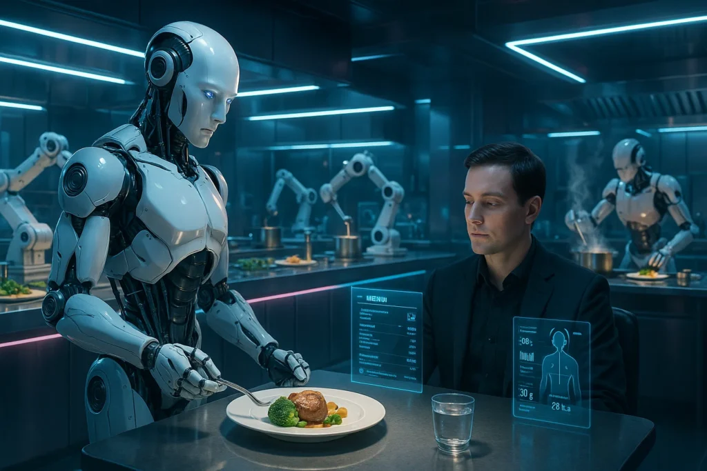 What Happens When You Eat Food Cooked Entirely By Robots In Future Smart Restaurants